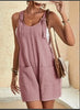 Casual Fashion Suspender Shorts Jumpsuit Strap Pants